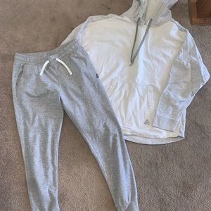 Reebok 2 piece. Bought separately, but selling as a set.